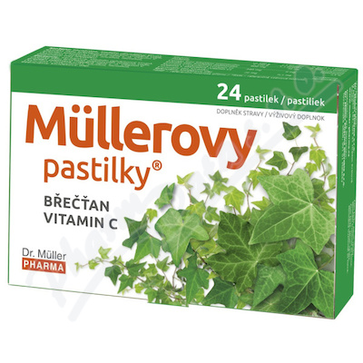 Mllerovy pastilky s beanem 24ks