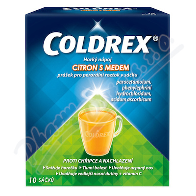 Coldrex Hork npoj Citr.med 750-10-60mg scc.10 II