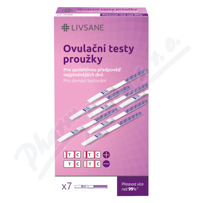 LIVSANE Ovulan testy prouky 7ks