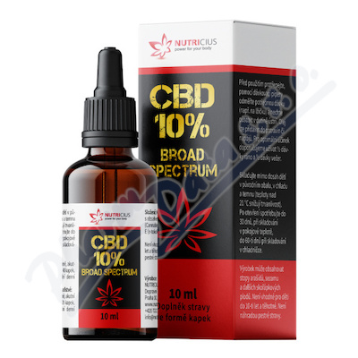 CBD 10% Broad Spectrum olej 10ml