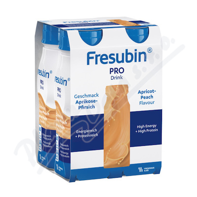 Fresubin Pro Drink meru-broskvov por.sol.4x200ml