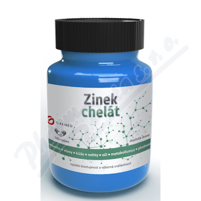 Zinek chelt 15mg tbl.100 Galmed