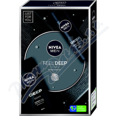 NIVEA MEN BOX Feel Deep set 2022