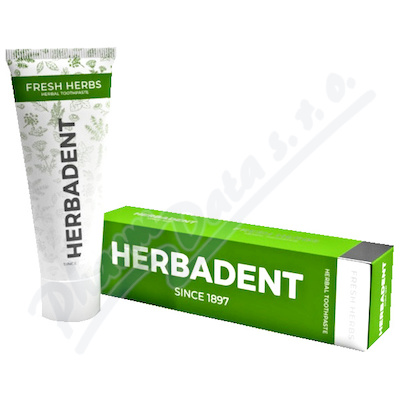 HERBADENT Bylinn zubn pasta Fresh Herbs 75g