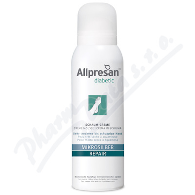 Allpresan diabetic Mikrosilver Repair pna 125ml