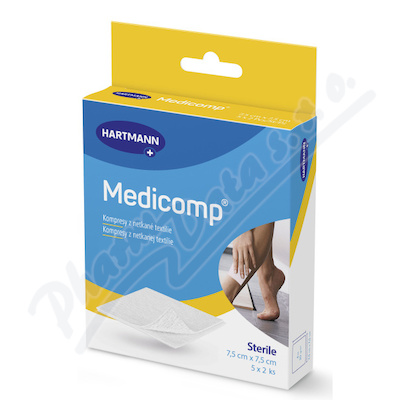 Medicomp Kompres steriln 7.5 x 7.5 10ks