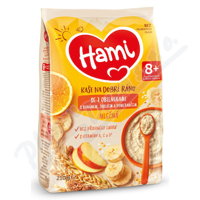 Hami Ml.kae na dobr.rno 7obil.ban.pom.210g 8M+