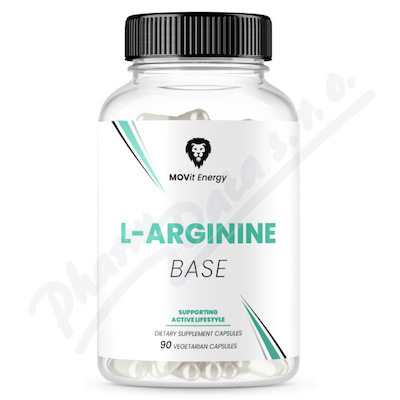 MOVit L-Arginine Base veg.cps.90