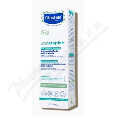Mustela STELATOPIA+ Zklid. a obnov. krm BIO 150ml