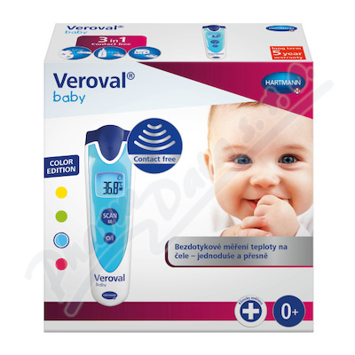 Teplomr Veroval Baby bezdotykov infra. modr