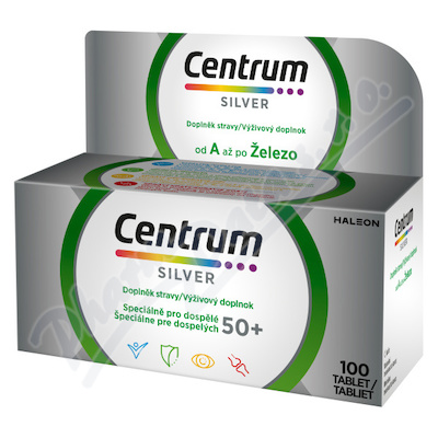 Centrum AZ Silver tbl.100