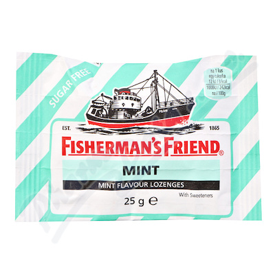 Fishermans friend bonbny dia mtov 25g zelen