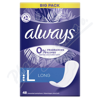 Always Daily Protect Longi intimky bez vn L 48ks