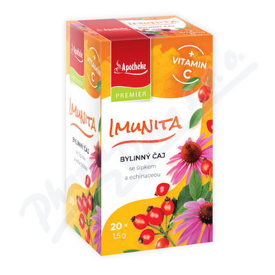 Apotheke Imunita bylinn aj + vitamin C 20x1.5g