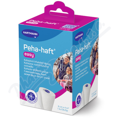 Peha-haft easy kohezivn trhat. obvaz 8cmx4m 1ks