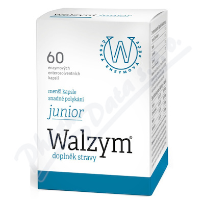 Walzym Junior enzymov kapsle cps.60