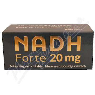 NADH Forte 20mg sublingvln tbl.60