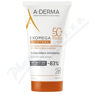 A-DERMA Exomega CONTROL Emolien.krm SPF50+ 150ml