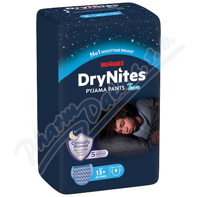 DryNites natah.kalhot.chlapci 13+let-48-60kg-9ks