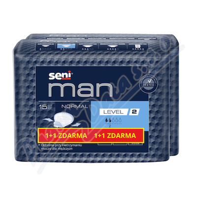 Seni Man Normal Level 2 inkont.vloky 1+1 2x15ks