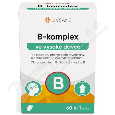 LIVSANE B-komplex ve vysok dvce tbl.60