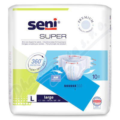 Seni Super inkon.plenkov kalhotky L 10ks