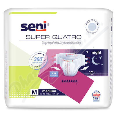 Seni Super Quatro inkon.plenkov kalhotky M 10ks