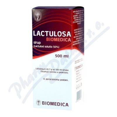 Lactulosa Biomedica 667mg-ml sir.1x500ml