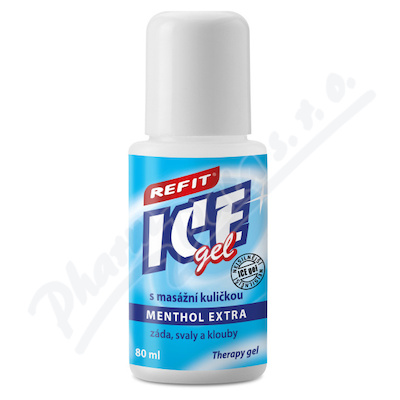 Refit Ice gel Menthol 2.5% roll-on 80ml