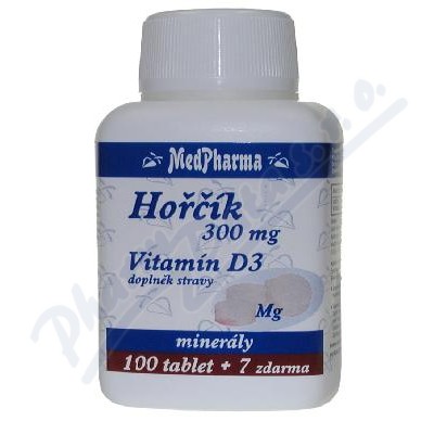 MedPharma Hok 300mg+vit.D3 tbl.107