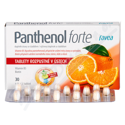 Favea Panthenol forte tbl.30