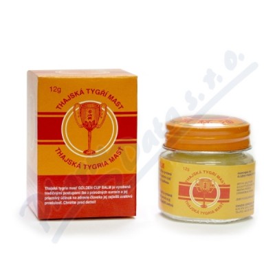 Thajsk tyg mast Golden Cup balm 12g